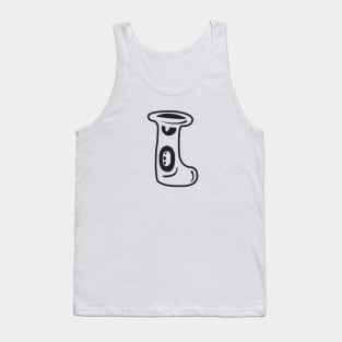 Black sock Tank Top